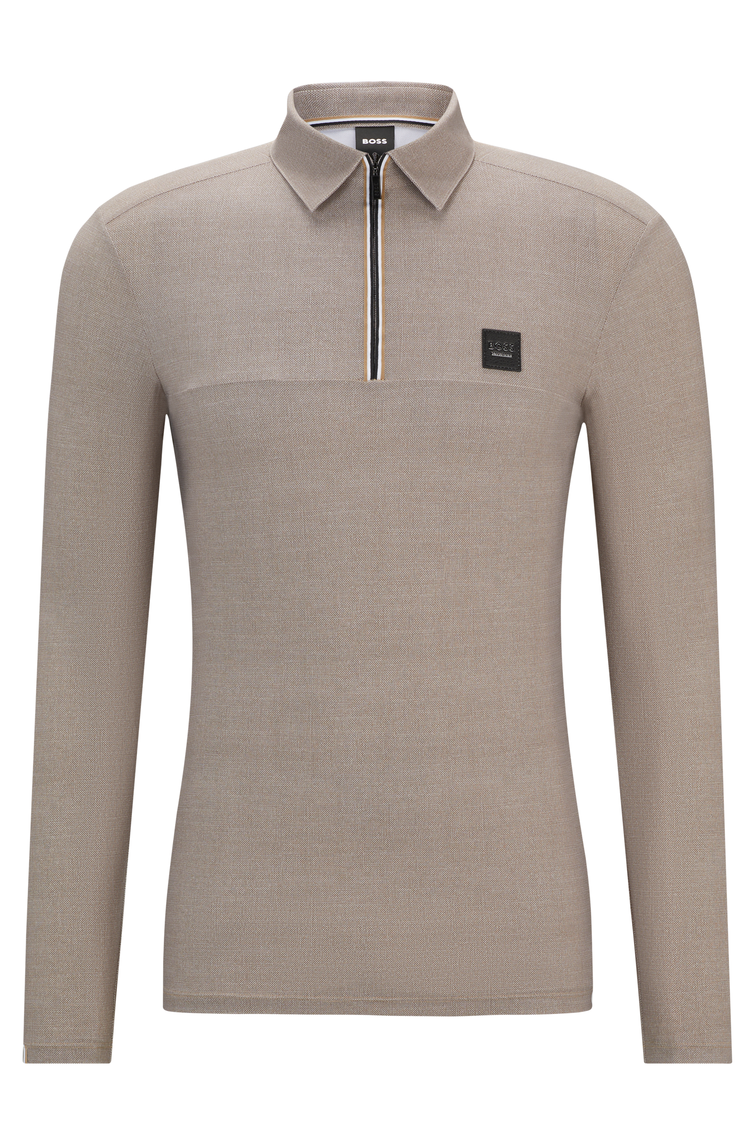 Boss Equestrian Mens Elton Training Shirt Camel