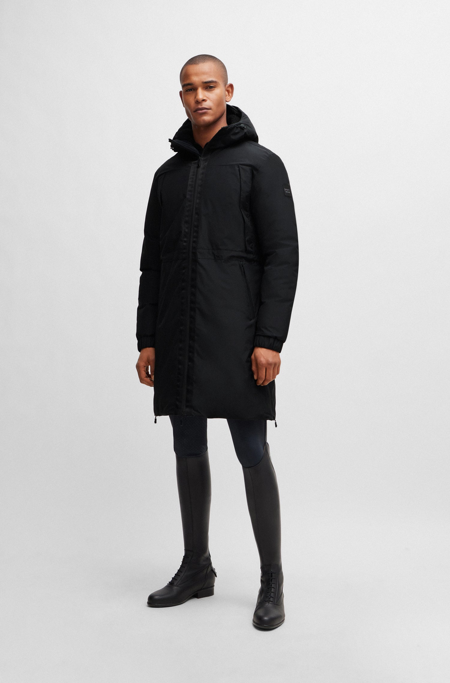 Boss Equestrian Dan Winter Parka Black