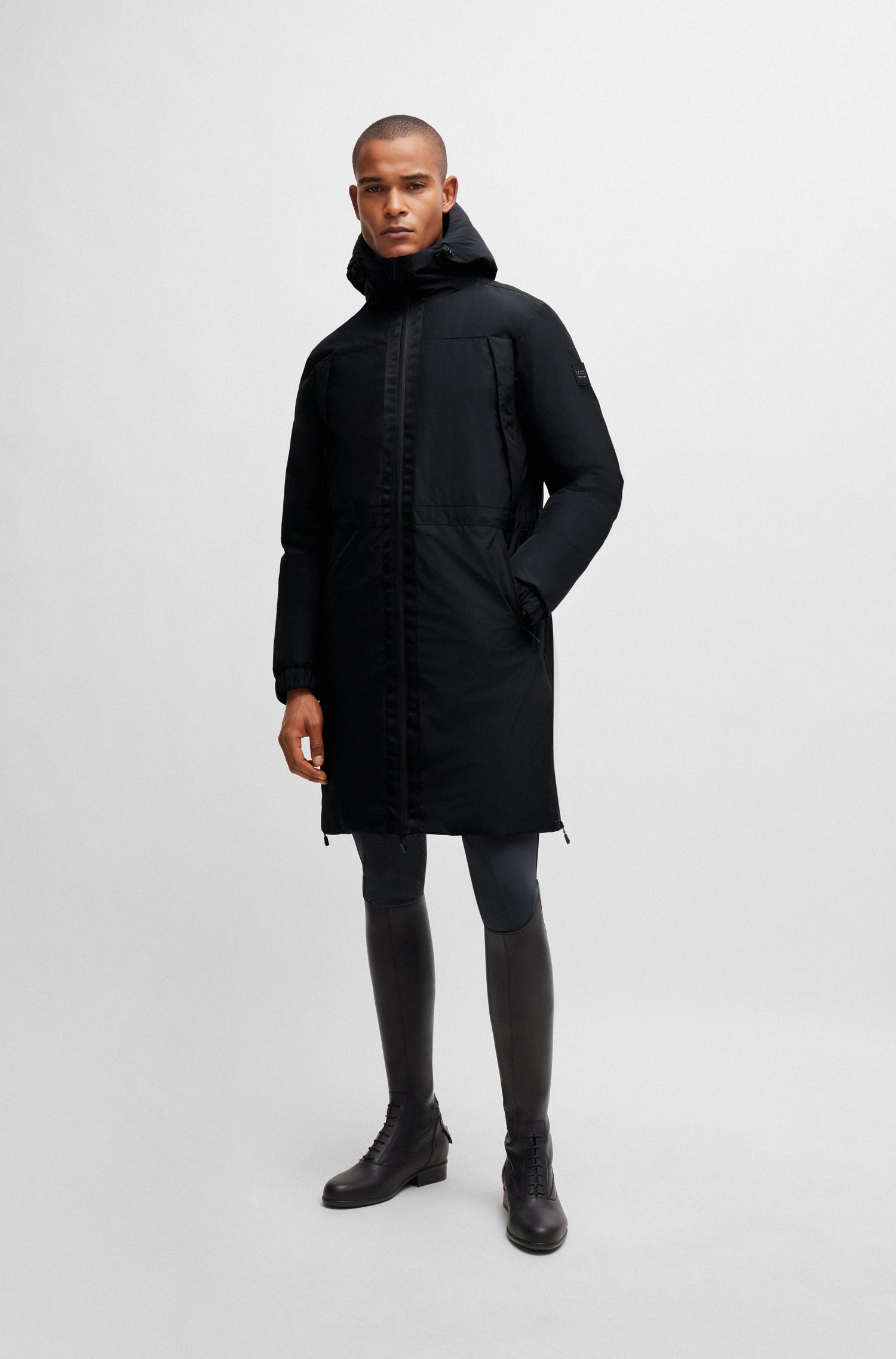 Boss Equestrian Dan Winter Parka Black