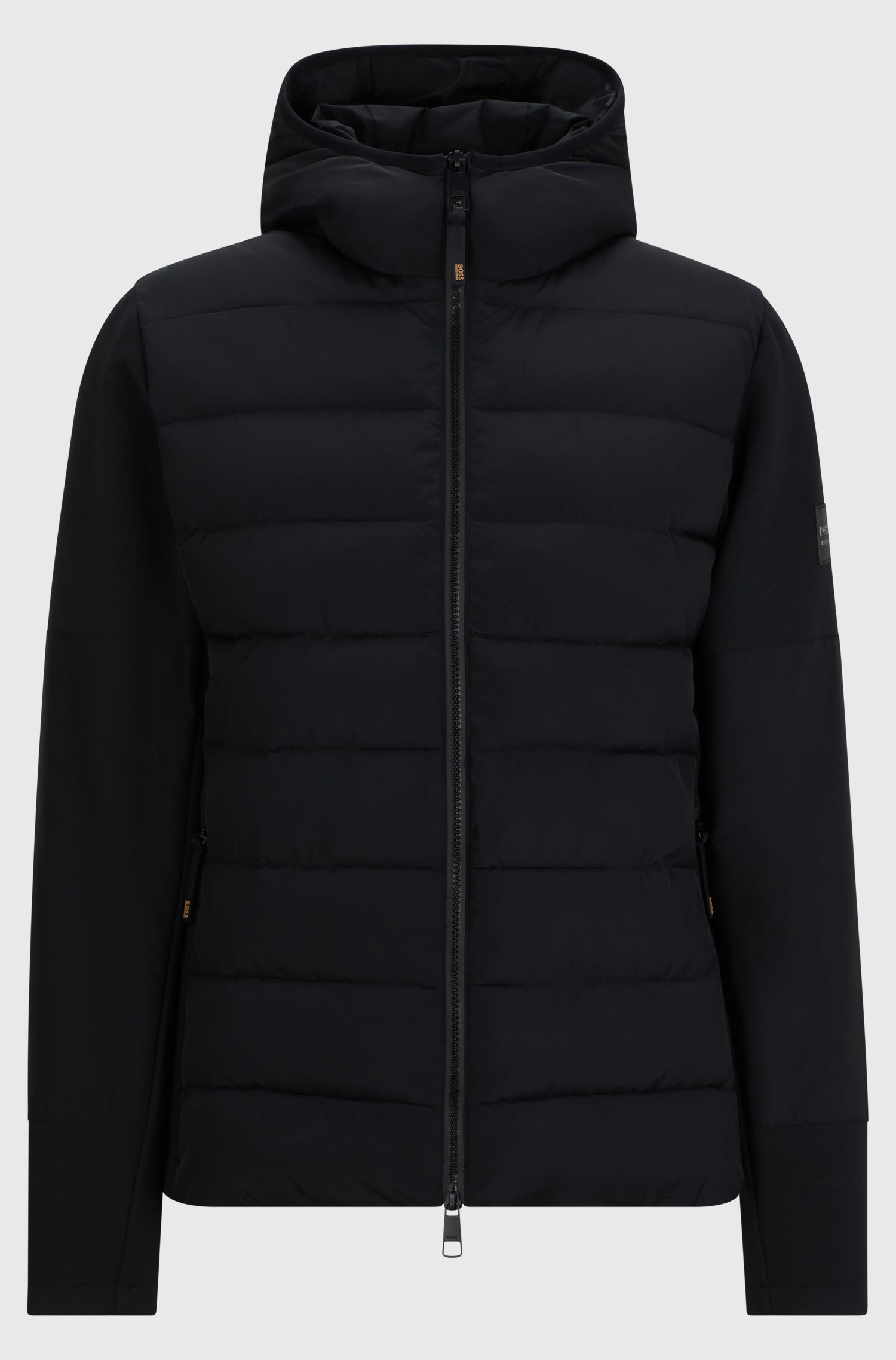 Boss Equestrian Jeff Hybrid Puffer Jacket black