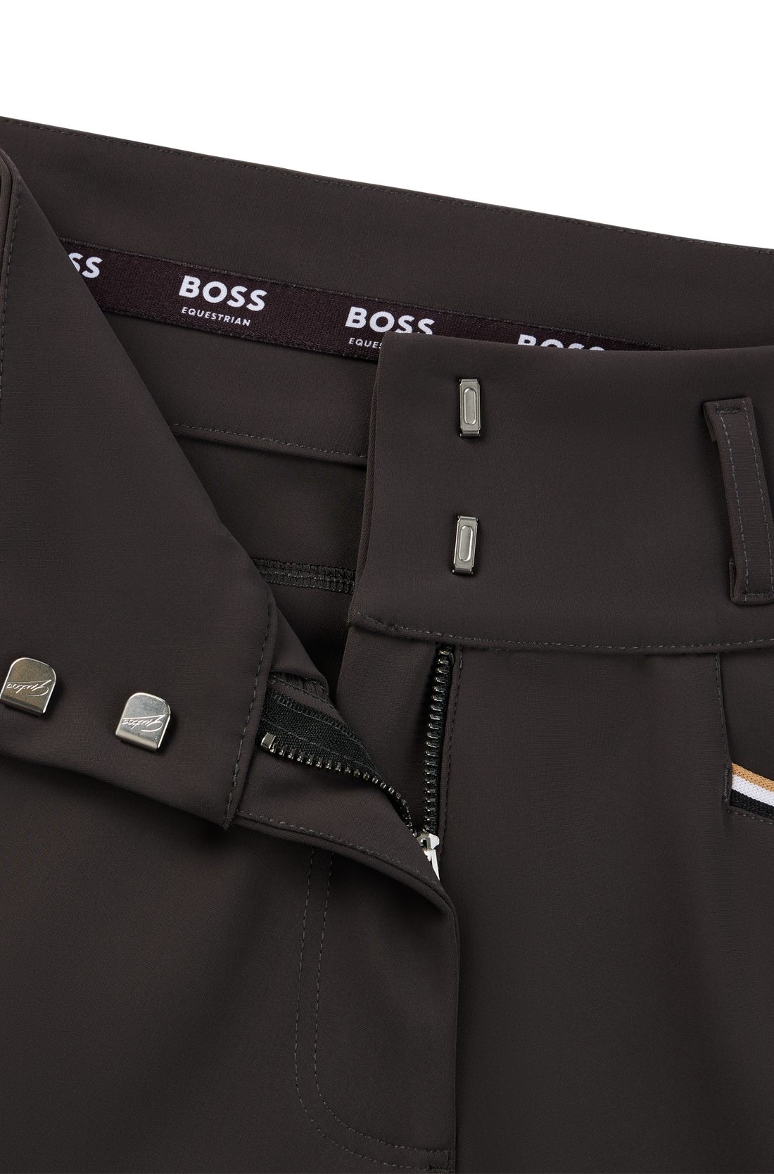 Boss Equestrian Hannah High Waist Knee Grip Breeches Mole