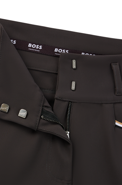 Boss Equestrian Hannah High Waist Knee Grip Breeches Mole