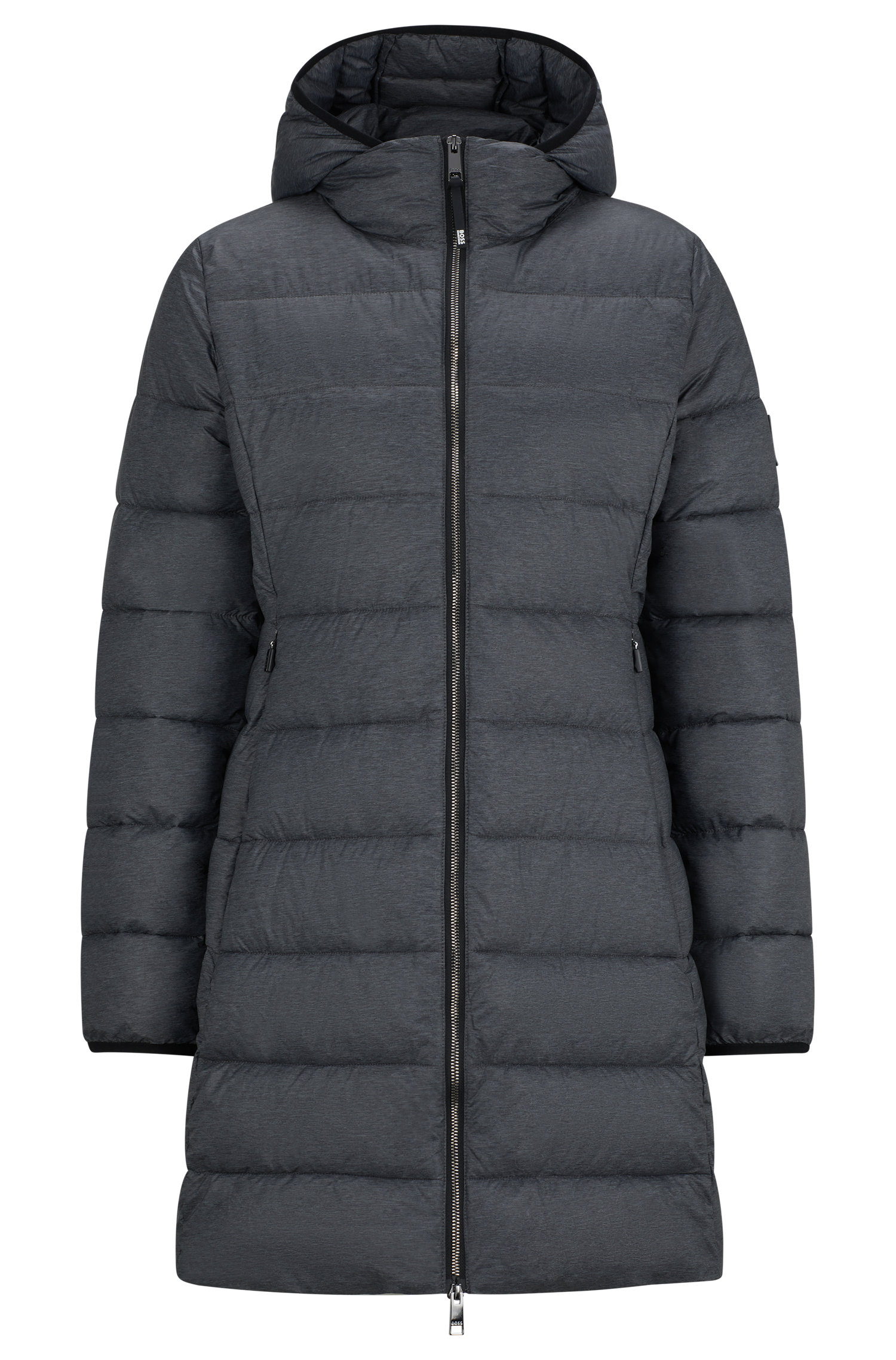 Boss Equestrian Vespa Puffer Parka Grey