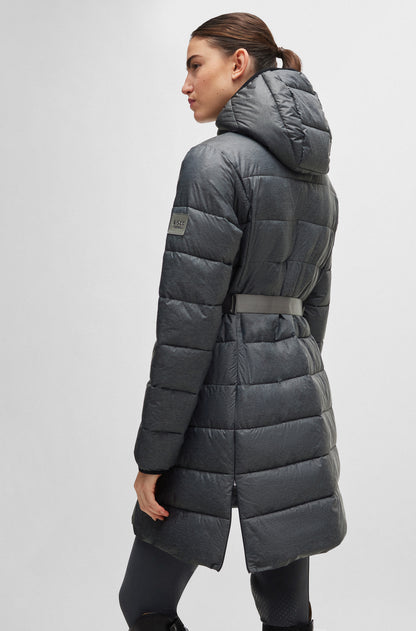 Boss Equestrian Vespa Puffer Parka Grey