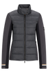 Boss Equestrian Ruby Hybrid Puffer Jacket Grey