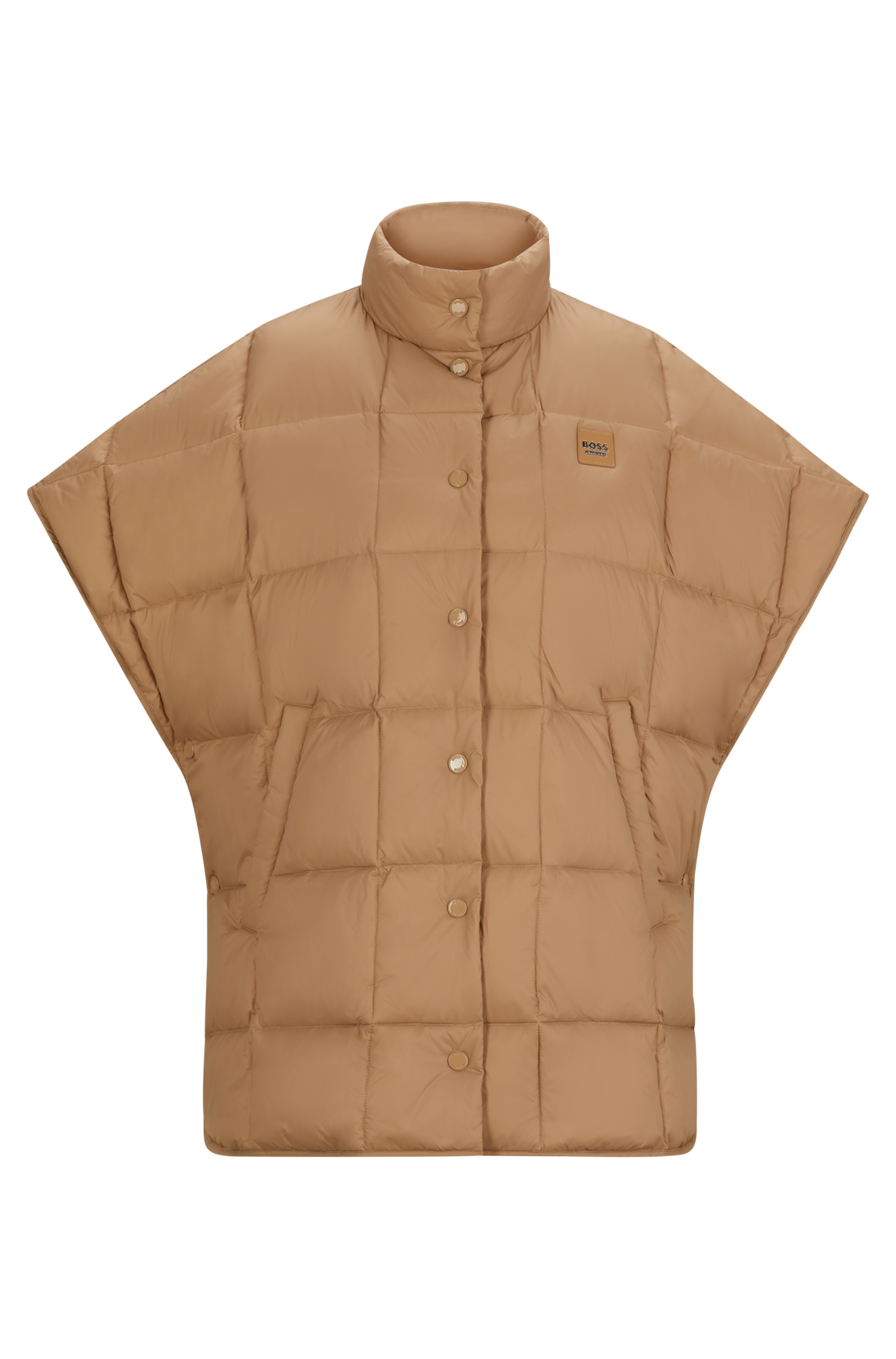 Boss Equestrian Demi Down Cape Camel