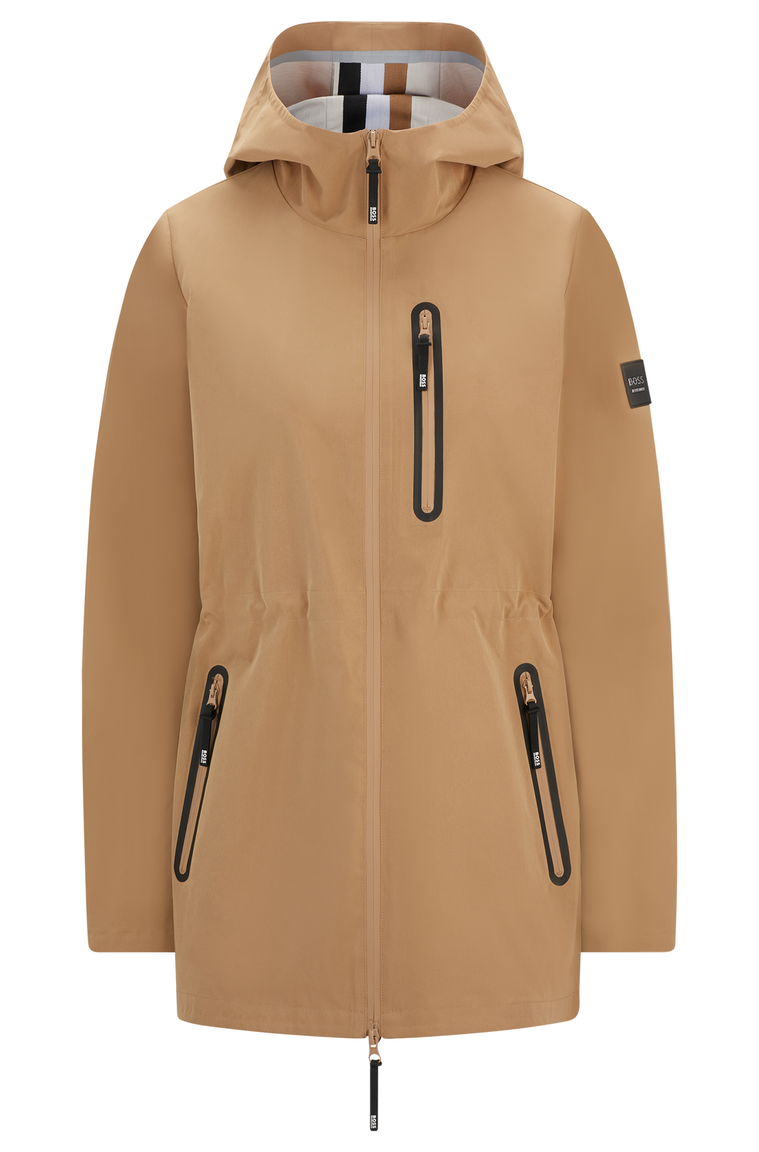 Boss Equestrian Lenie Hard Shell Parka Camel