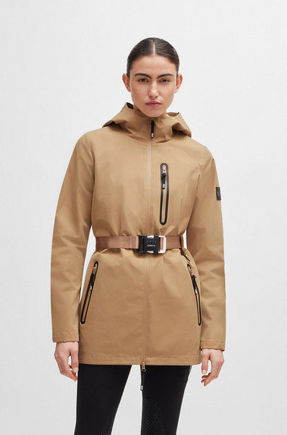 Boss Equestrian Lenie Hard Shell Parka Camel