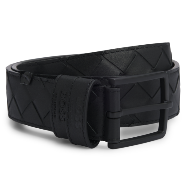 Boss Equestrian Belt Cable Black