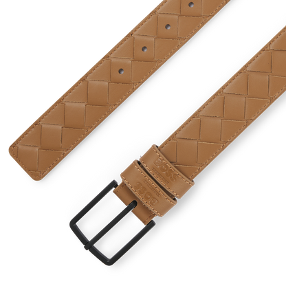 Boss Equestrian Belt Cable Camel