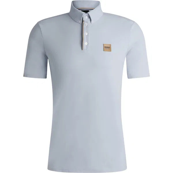 Boss Mens Matt Training Shirt Pique Niagara 