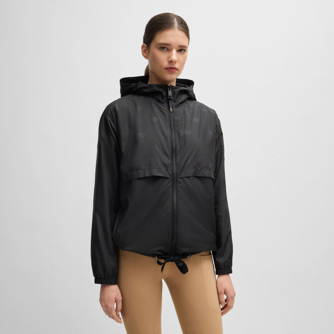 Boss equestrian Louise Rain jacket Black