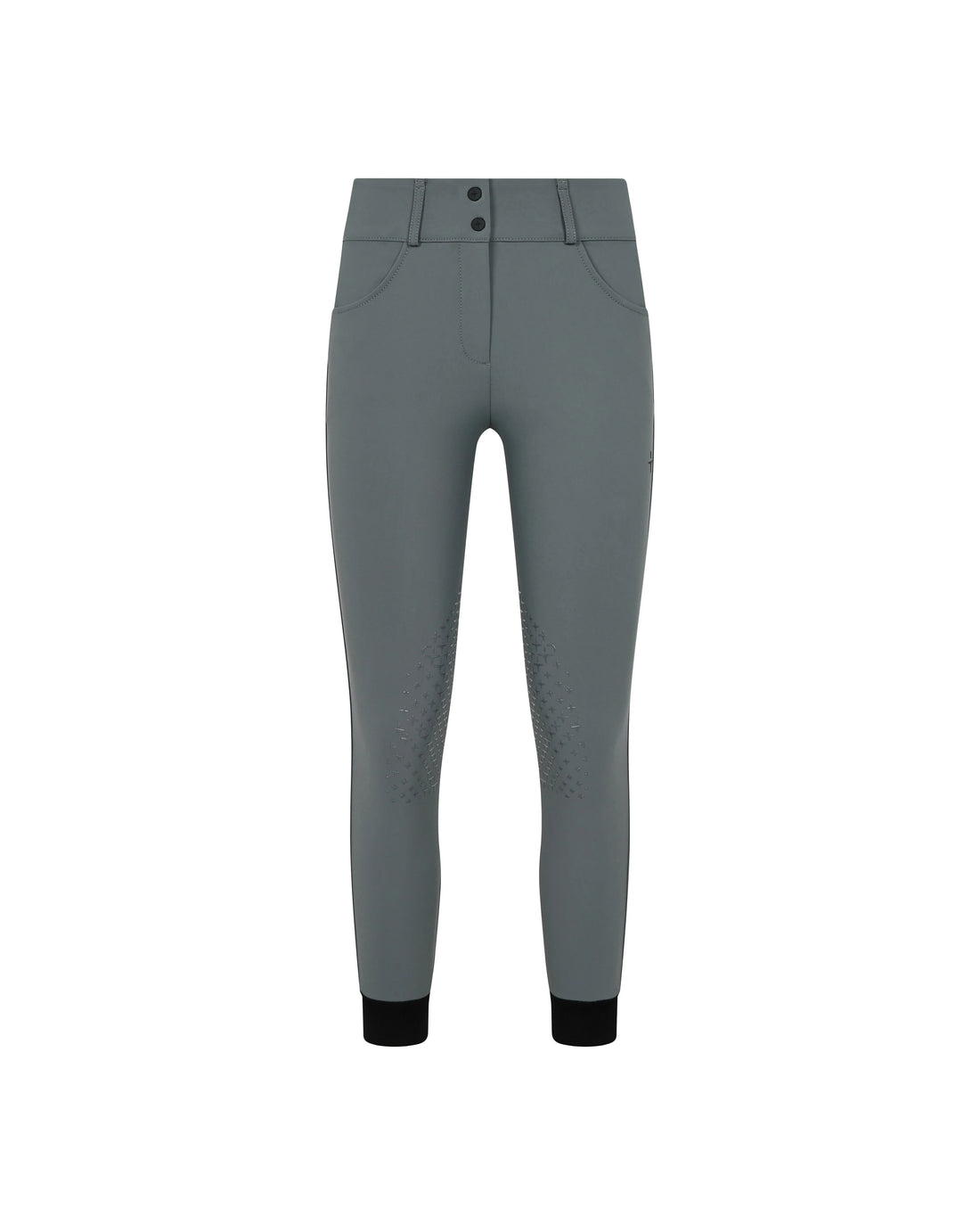 Trolle Athlete High Waist Breeches Knee Grip Stone Grey