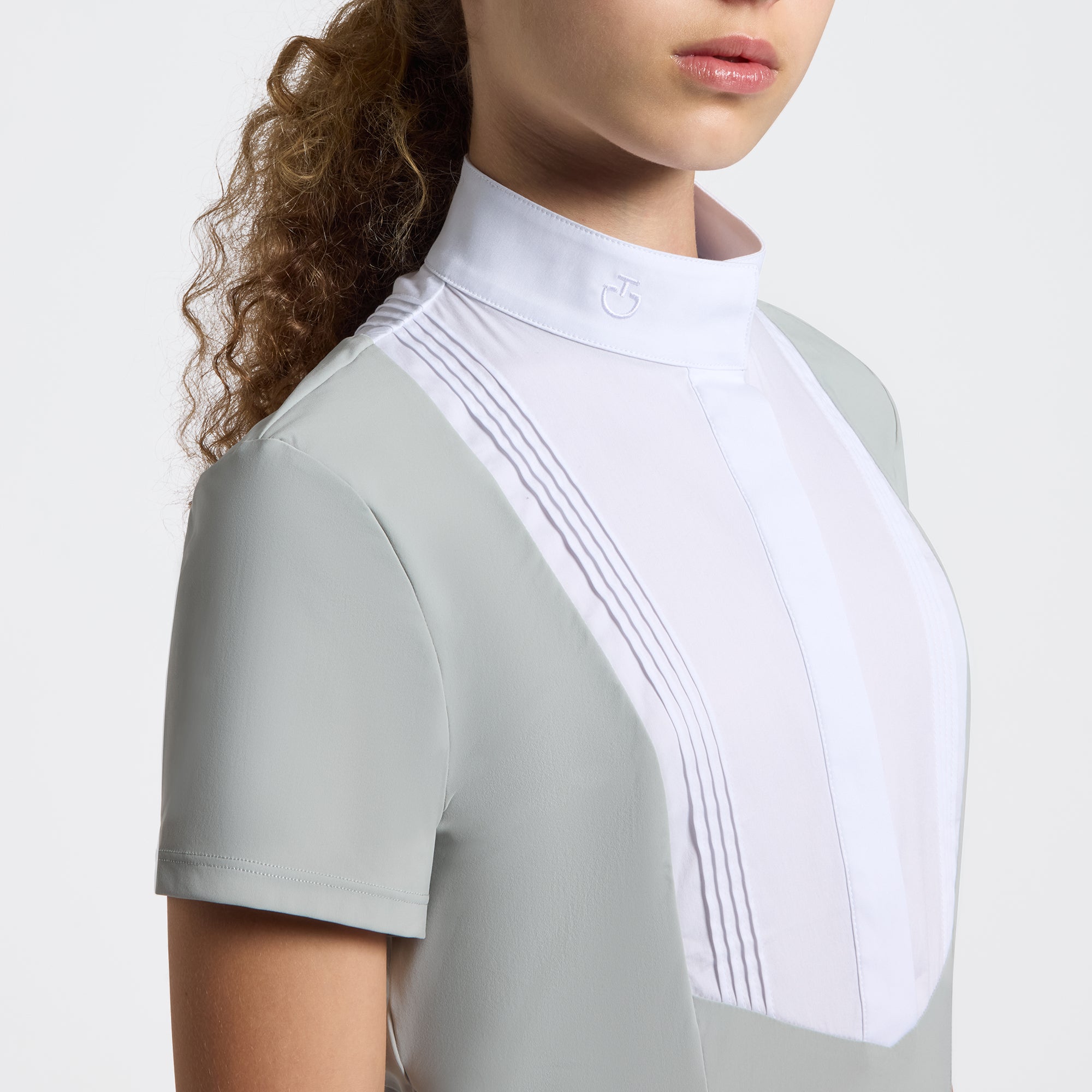 Cavalleria Toscana Kids S/S Jersey Competition Shirt W/Bib