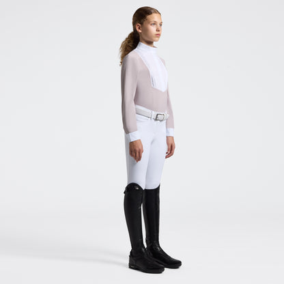 Cavalleria Toscana Kids L/S Jersey Competition Shirt W/Bib