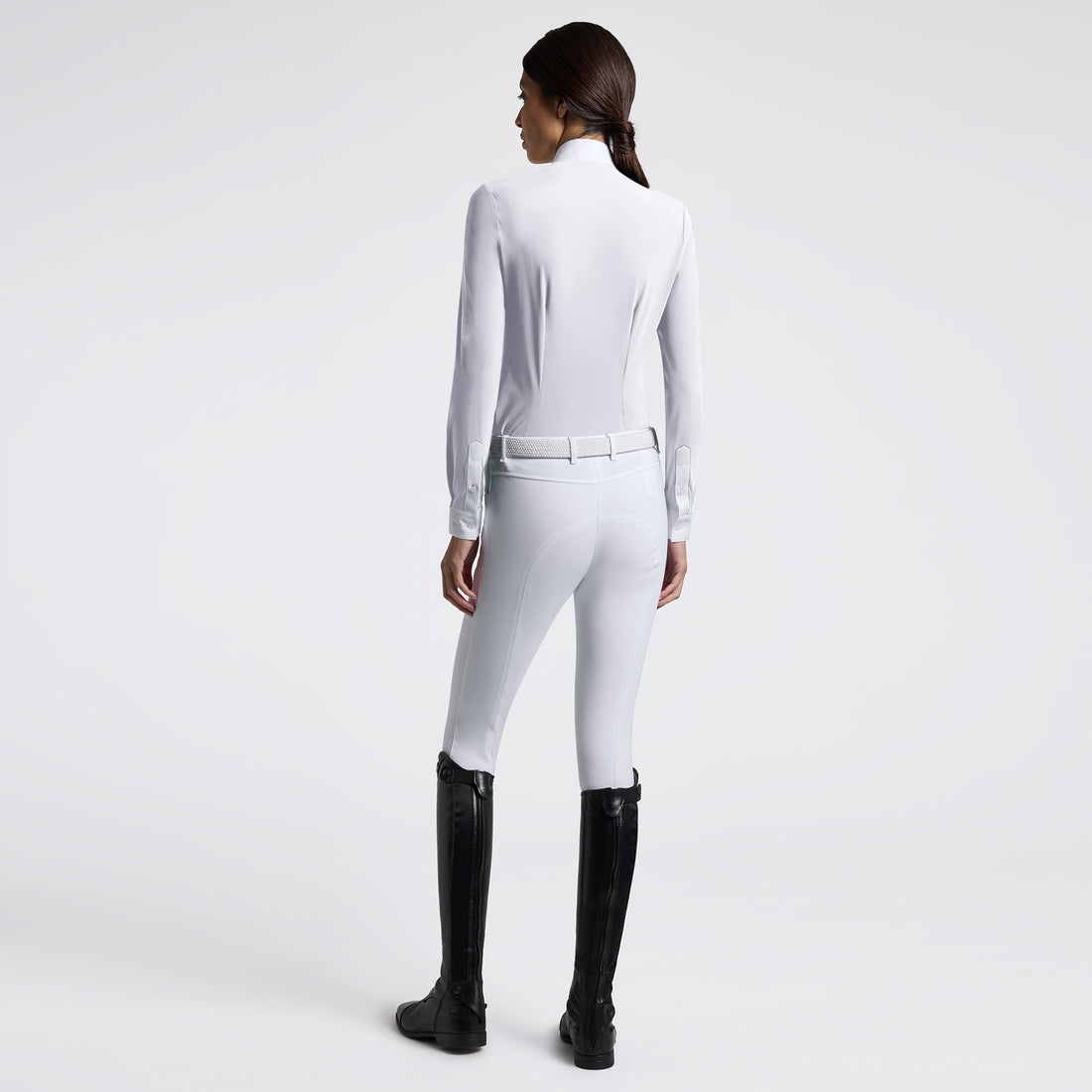 Cavalleria Toscana L/S Pleated Insert Competition Shirt