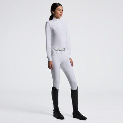 Cavalleria Toscana Revolution L/S Perforated W/Tech Knit Competition Shirt