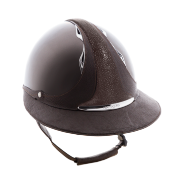 Antares Eclipse Shagreen Premium glossy Riding Hat