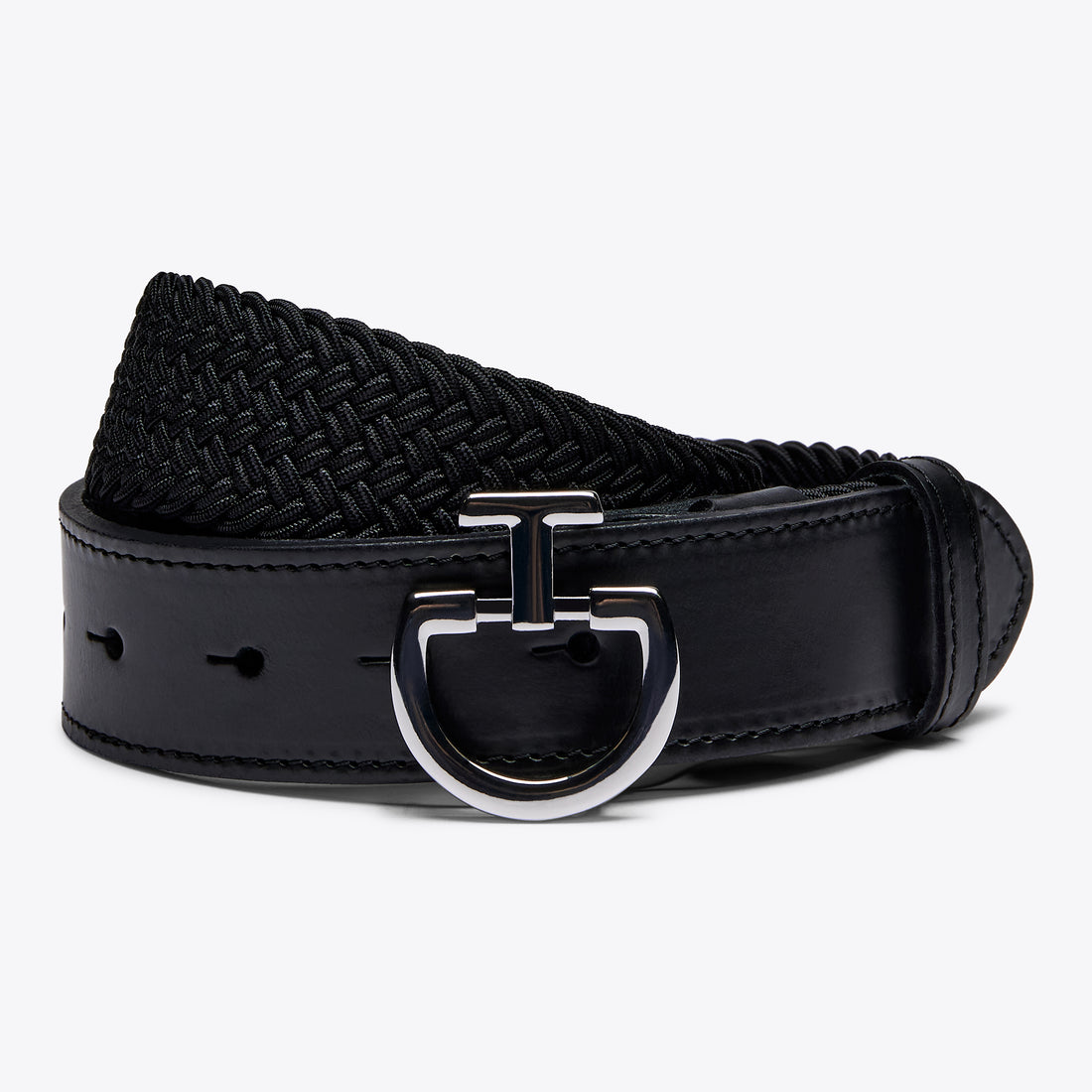 Cavalleria Toscana Mens Elastic Belt CT Clasp