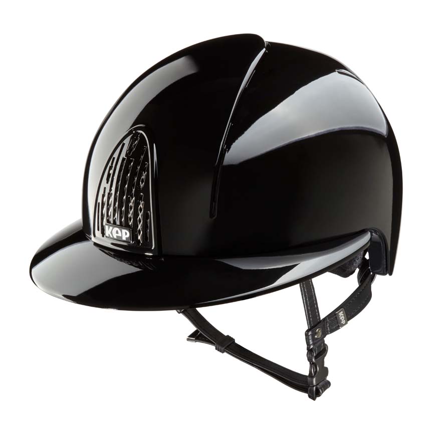 Kep Smart Polish Black, Polo Visor At ig equine boutique