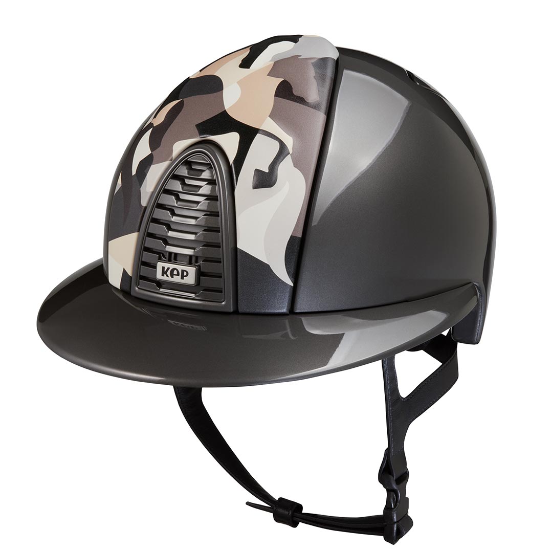 Kep Cromo 2 Vikings Grey Polish Riding Hat 