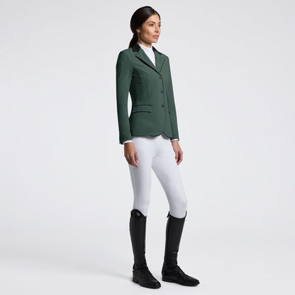 Elevate your riding experience with the Cavalleria Toscana GP Zip Riding Jacket. Designed for both style and performance, this jacket offers a sleek fit and breathable fabric to keep you comfortable during every ride. Its practical zip closure ensures easy wear, while the refined design adds a touch of elegance to your equestrian wardrobe. Perfect for riders seeking a blend of functionality and sophistication.