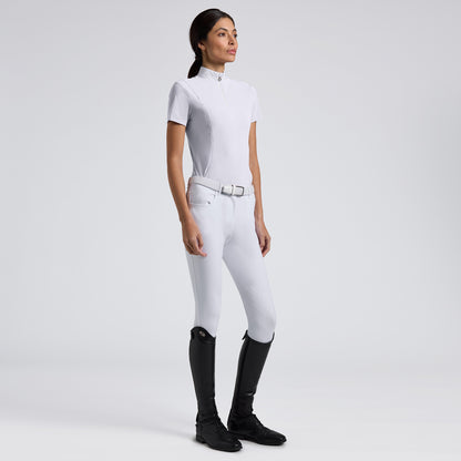 Cavalleria Toscana S/S Inserts Mesh Competition Shirt