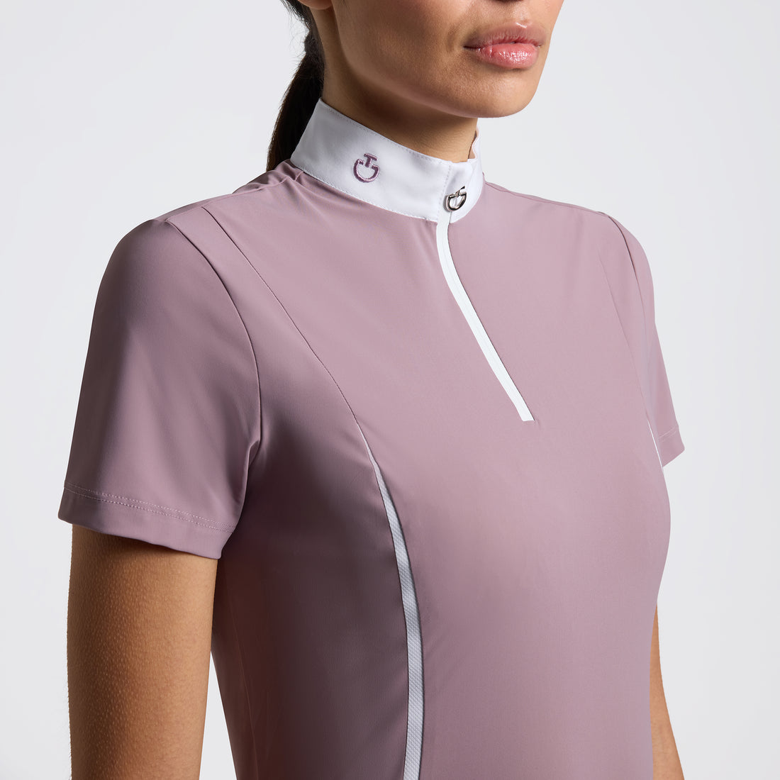 Cavalleria Toscana S/S insert Mesh Competition Shirt