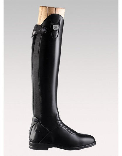 Tucci Punched Marilyn Black Riding Boots - 43-45