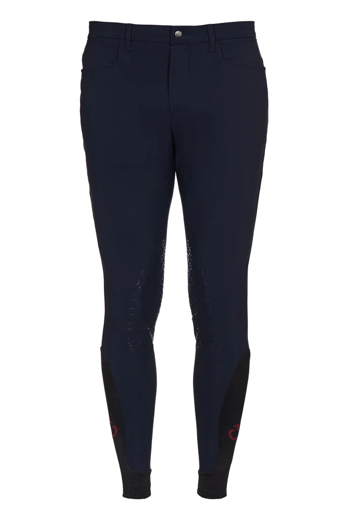 Cavalleria Toscana New System Grip Mens Navy Breeches