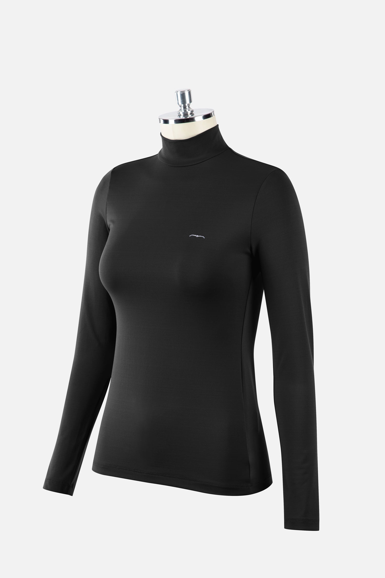 Animo Dullip Womans Turtle Neck Nero 