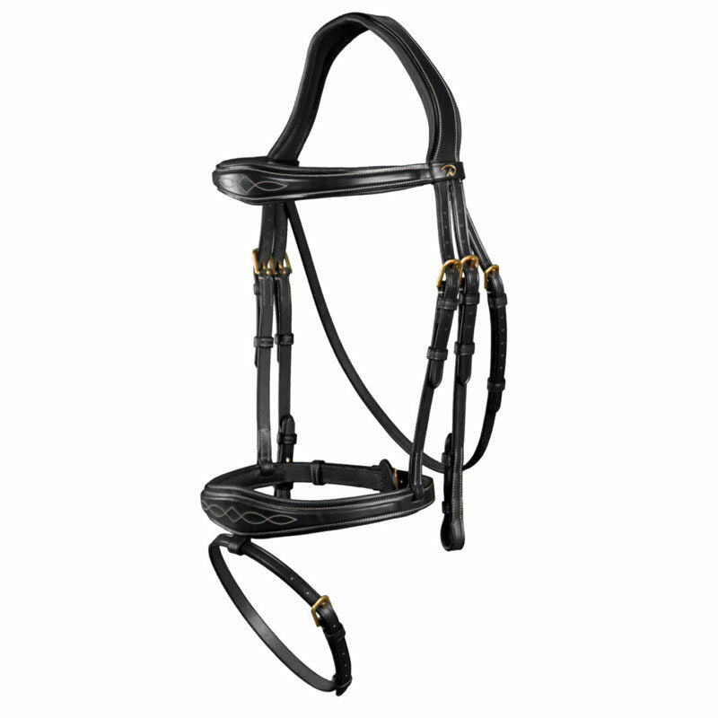 Dy’on Collection Anatomic Flash Noseband Bridle