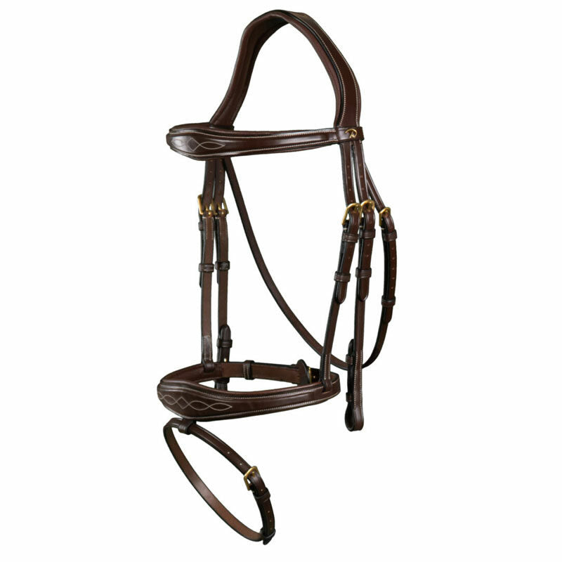 Dy’on Collection Anatomic Flash Noseband Bridle