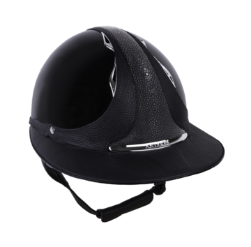 Antares Eclipse Shagreen Premium glossy Riding Hat