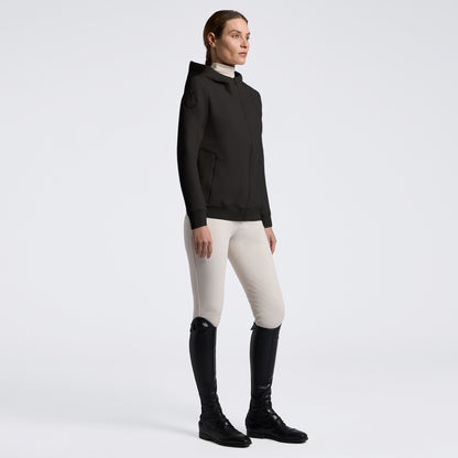 Cavalleria Toscana Technical Zip Sweatshirt - Black