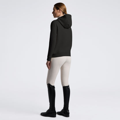Cavalleria Toscana Technical Zip Sweatshirt - Black