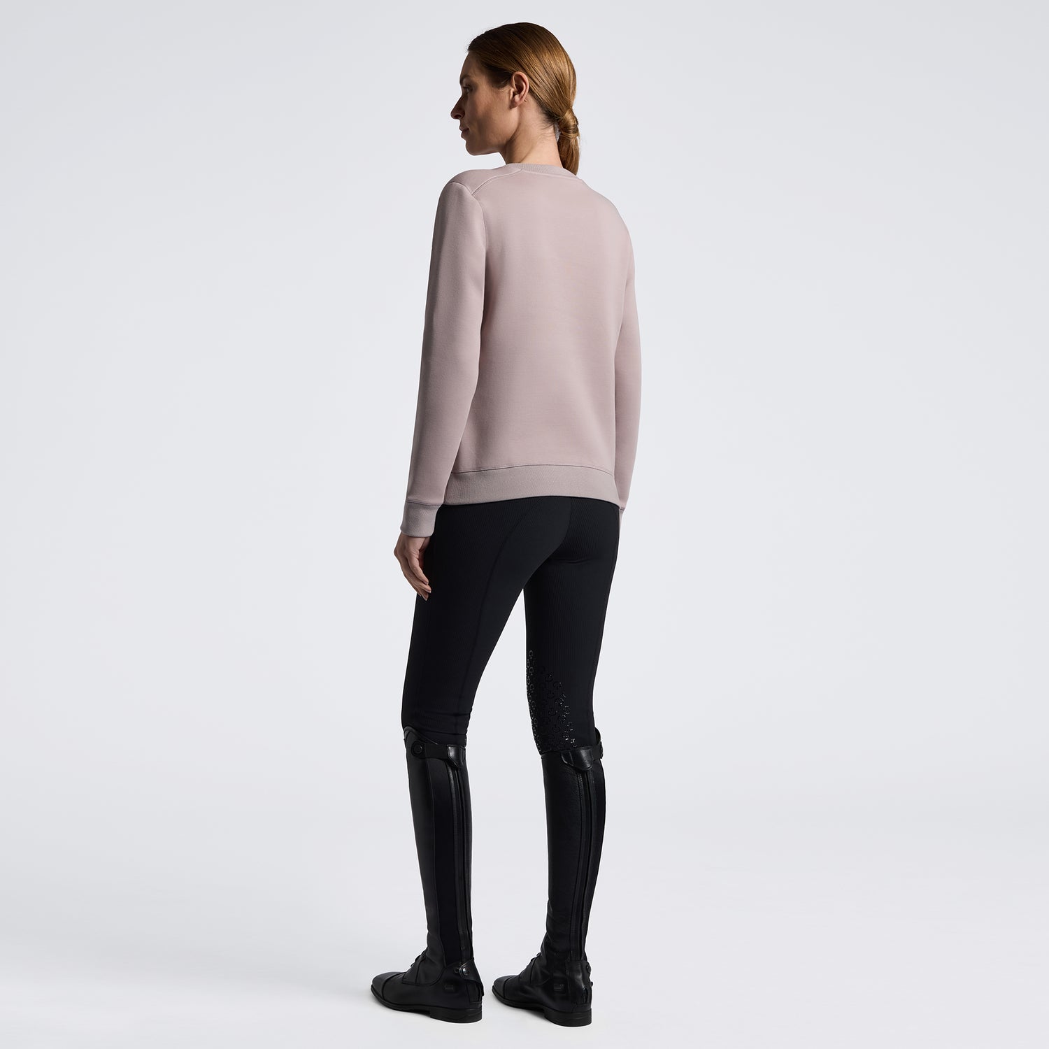 Cavalleria Toscana Technical Crew Neck Sweatshirt - Cipria