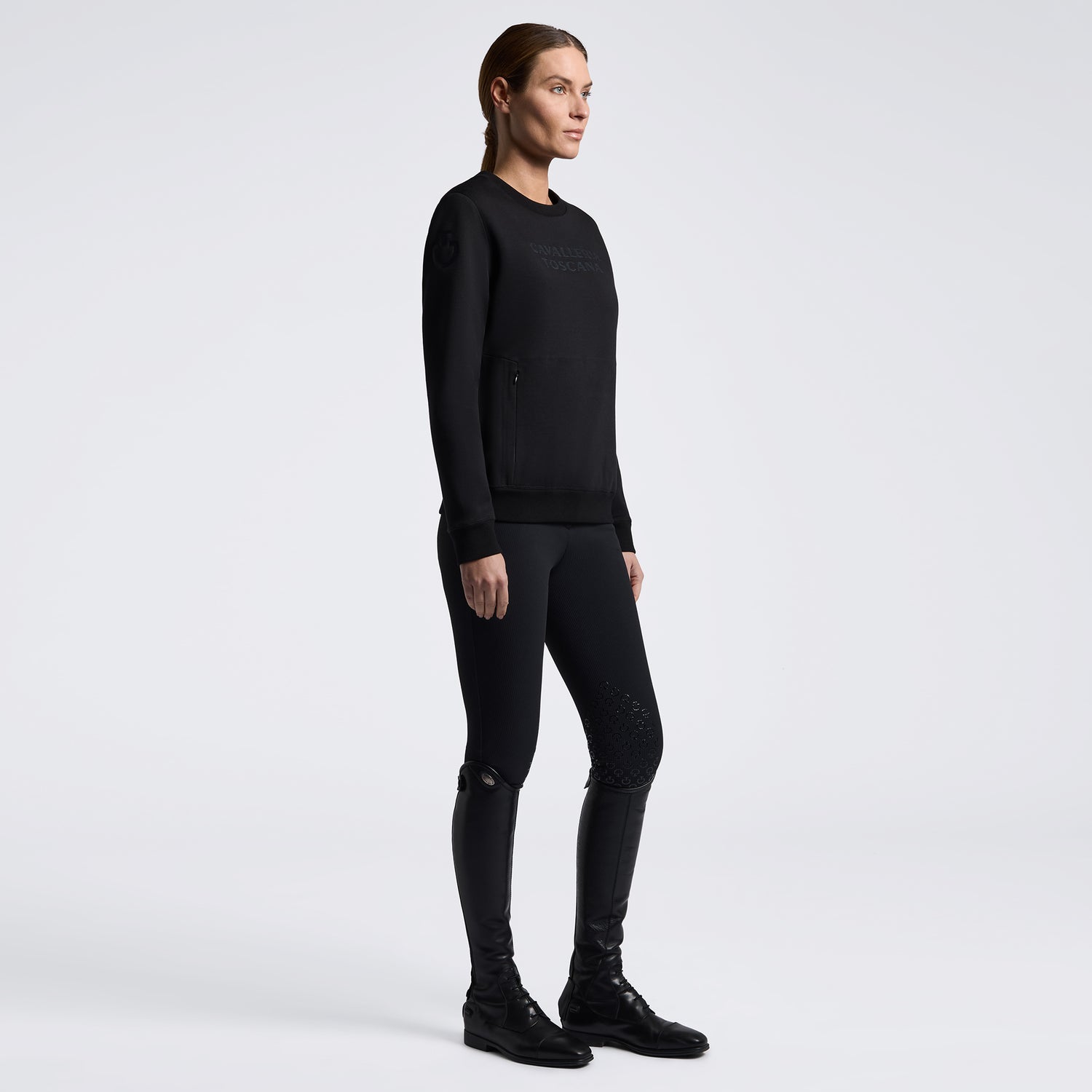 Cavalleria Toscana Technical Crew Neck Sweatshirt