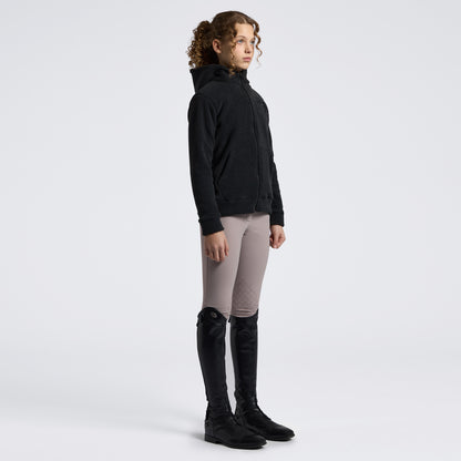 Cavalleria Toscana Childrens Unisex Fleece Zip Hoody - Charcoal