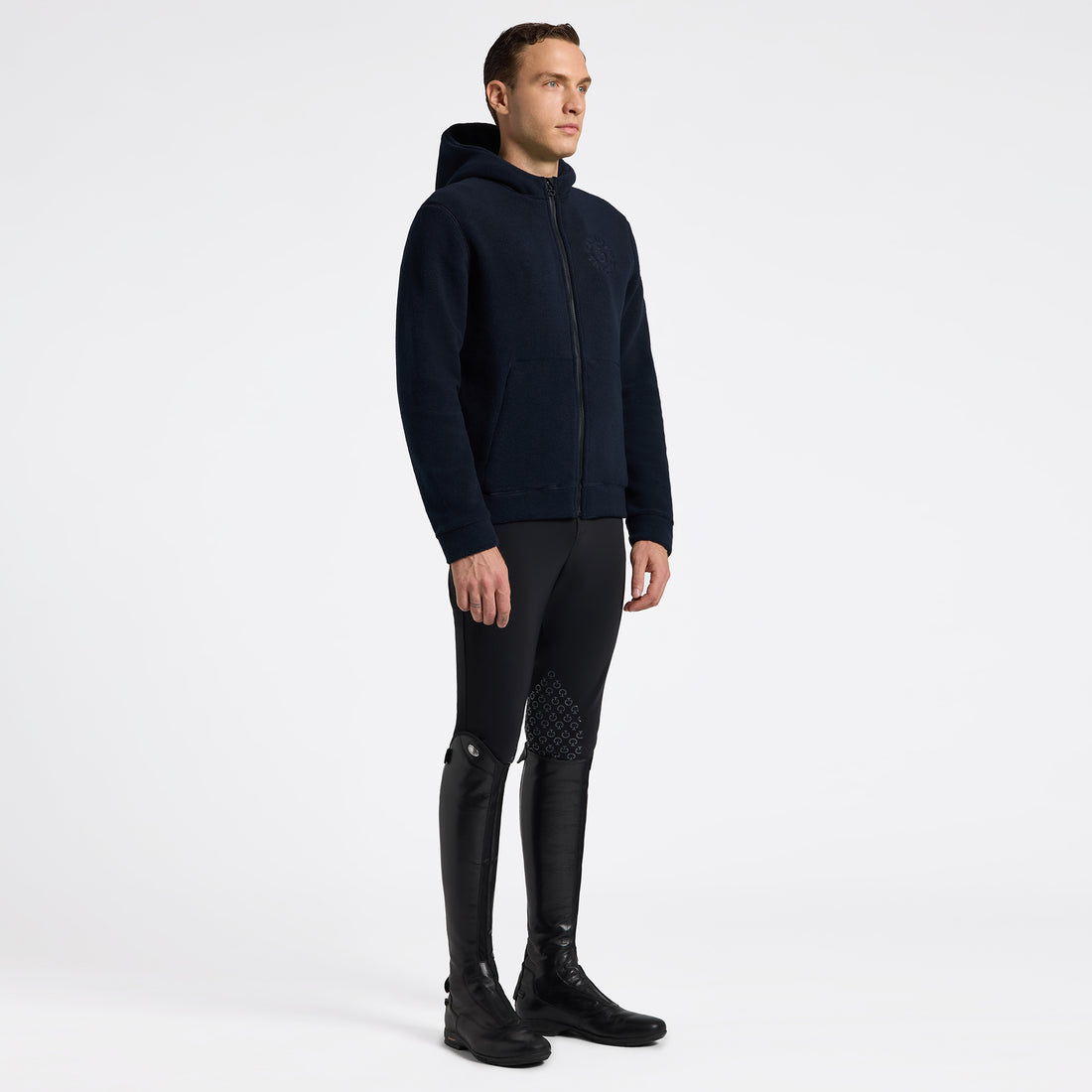Cavalleria Toscana Fleece Zip Hoddie