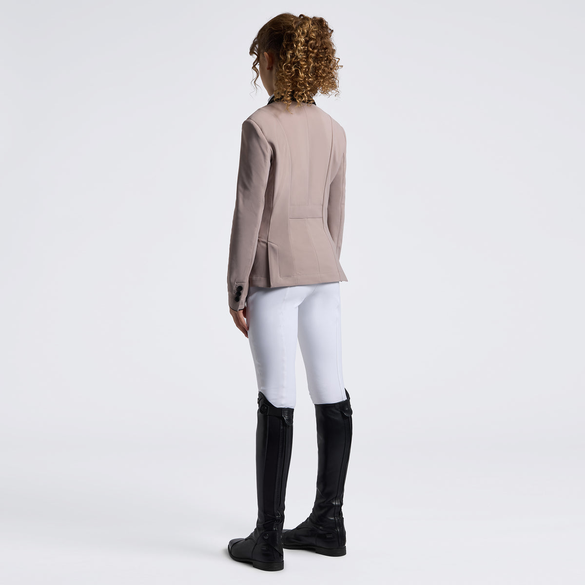 Cavalleria Toscana Girls Competition Jacket - Cipria