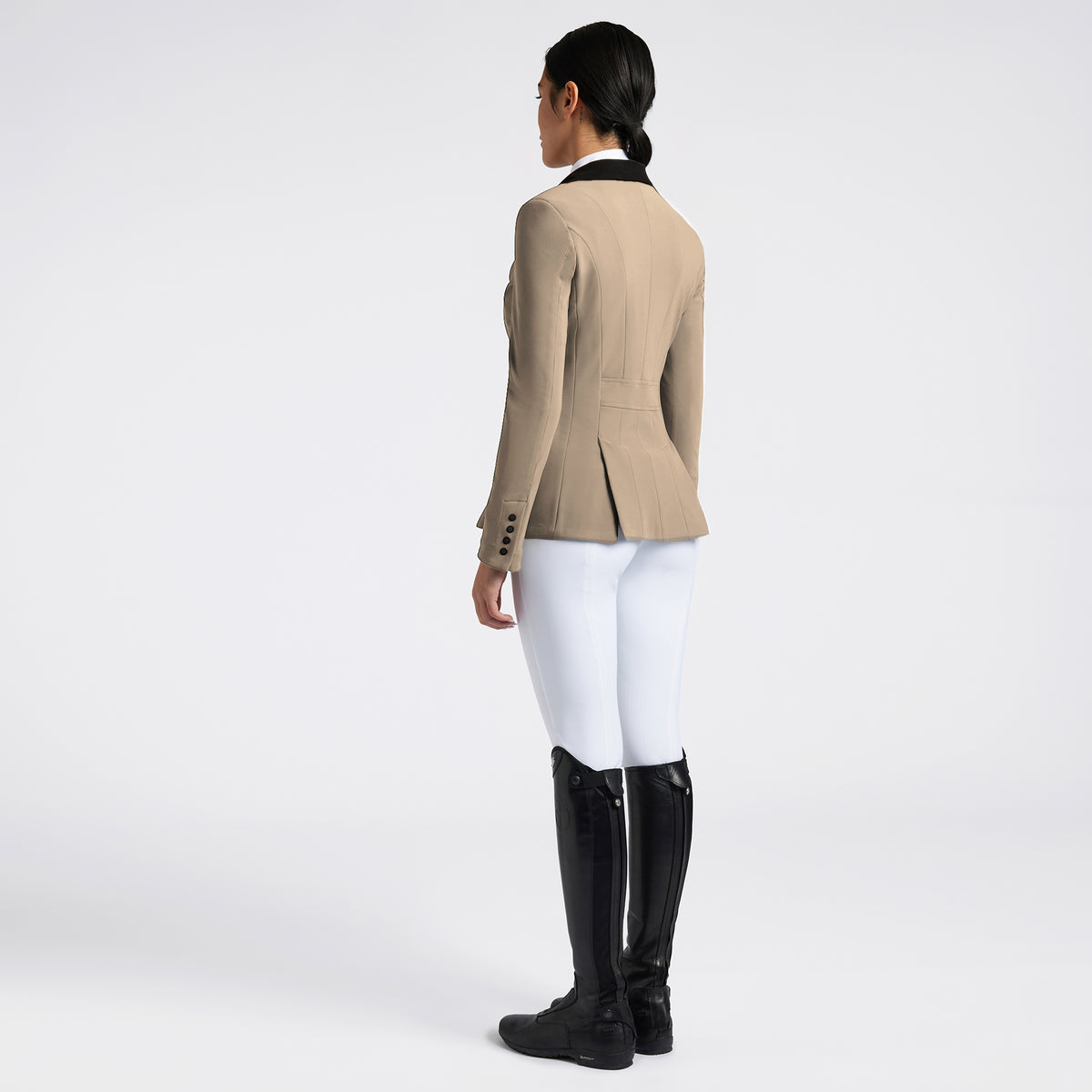 Cavalleria Toscana Women’s GP Zip Riding Jacket - Aluminium