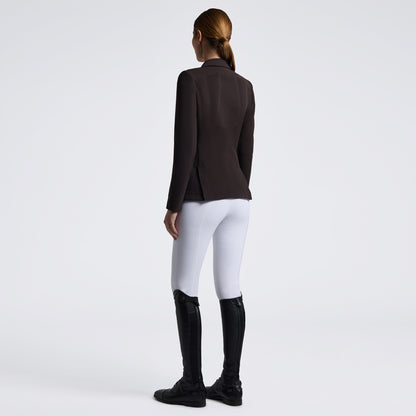 Cavalleria Toscana R-EVO Light Tech Knit Competition Jacket - Expresso
