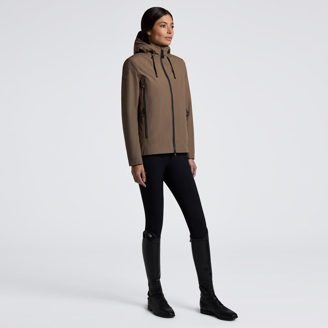Cavalleria Toscana 3 way Hooded Performance Jacket
