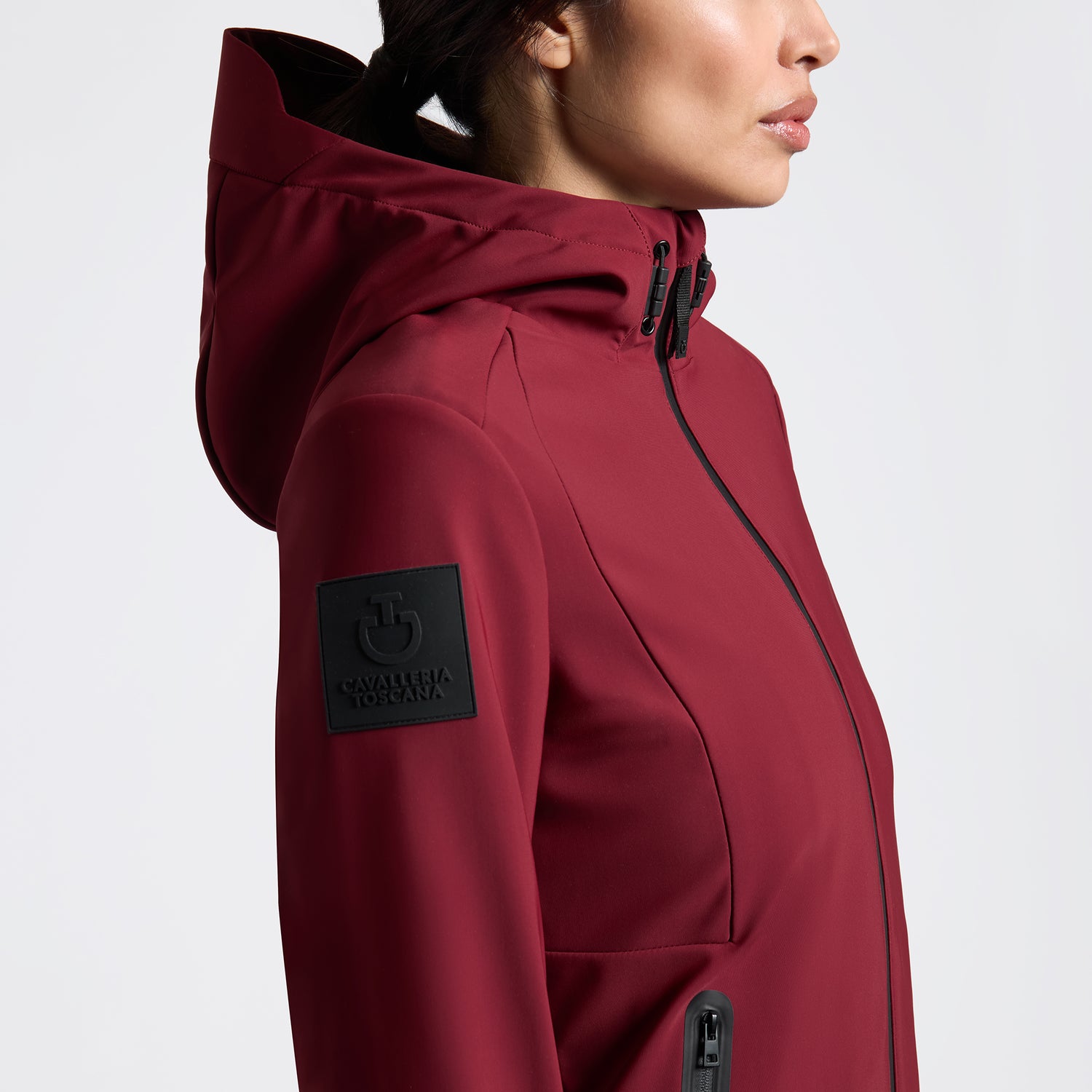 Cavalleria Toscana Thermal Hooded Performance Softshell Jacket