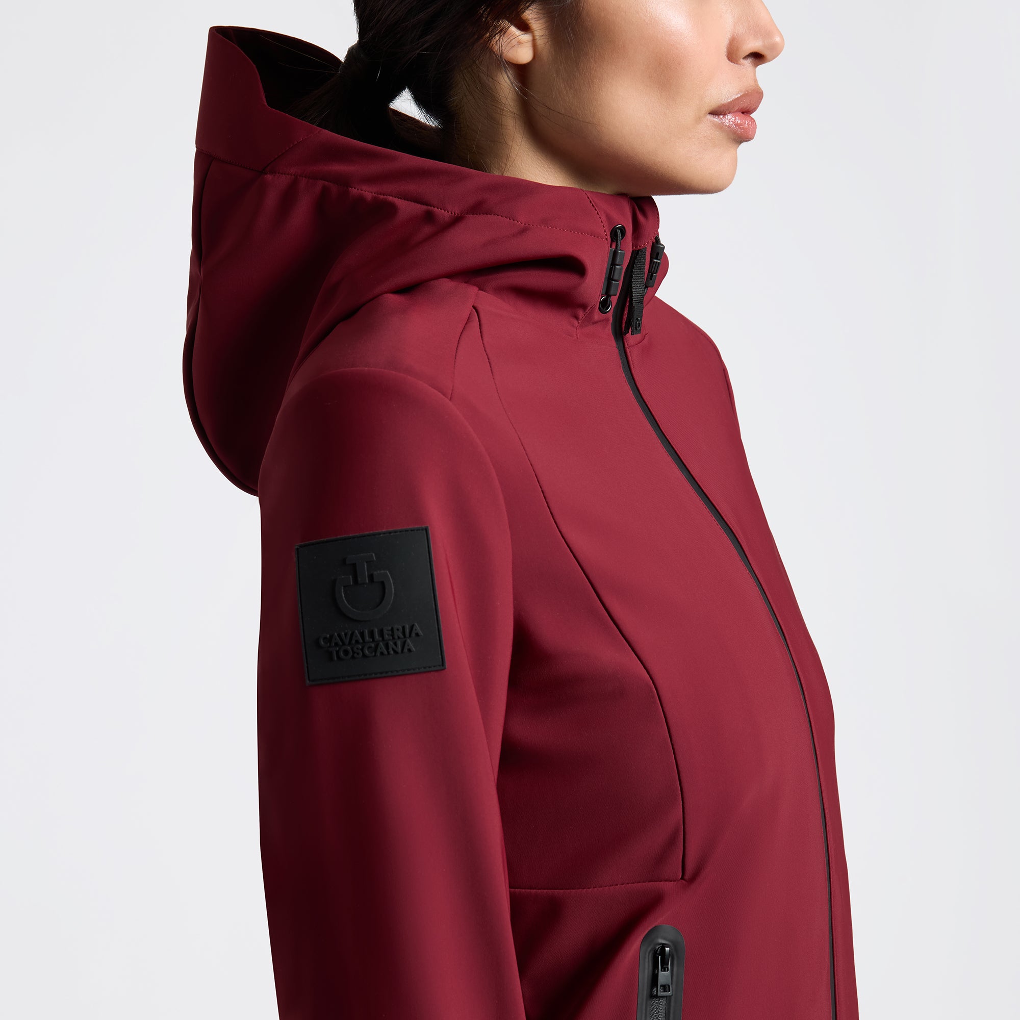 Cavalleria Toscana Thermal Hooded Performance Softshell Jacket