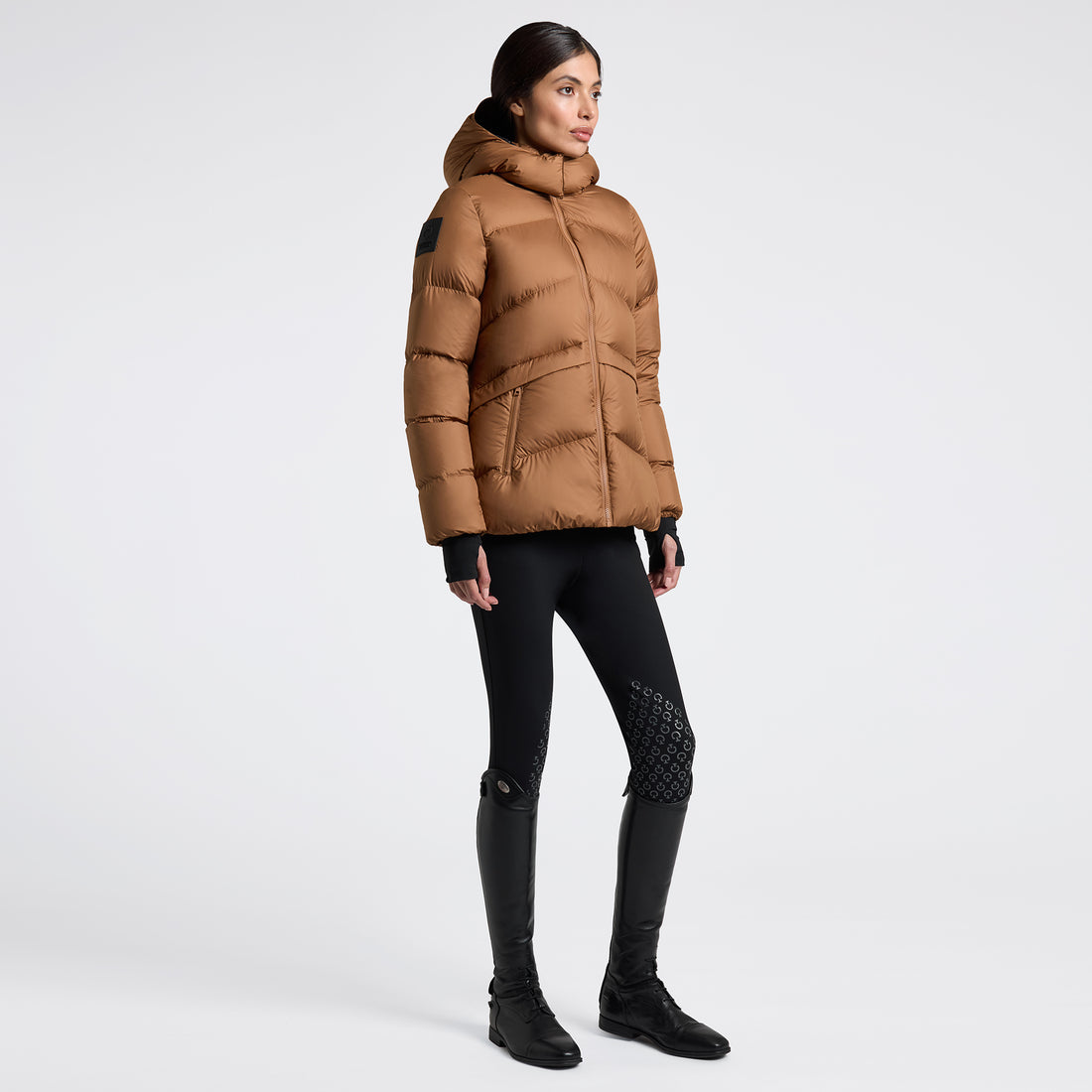 Cavalleria Toscana Hooded Down padded Nylon Parka