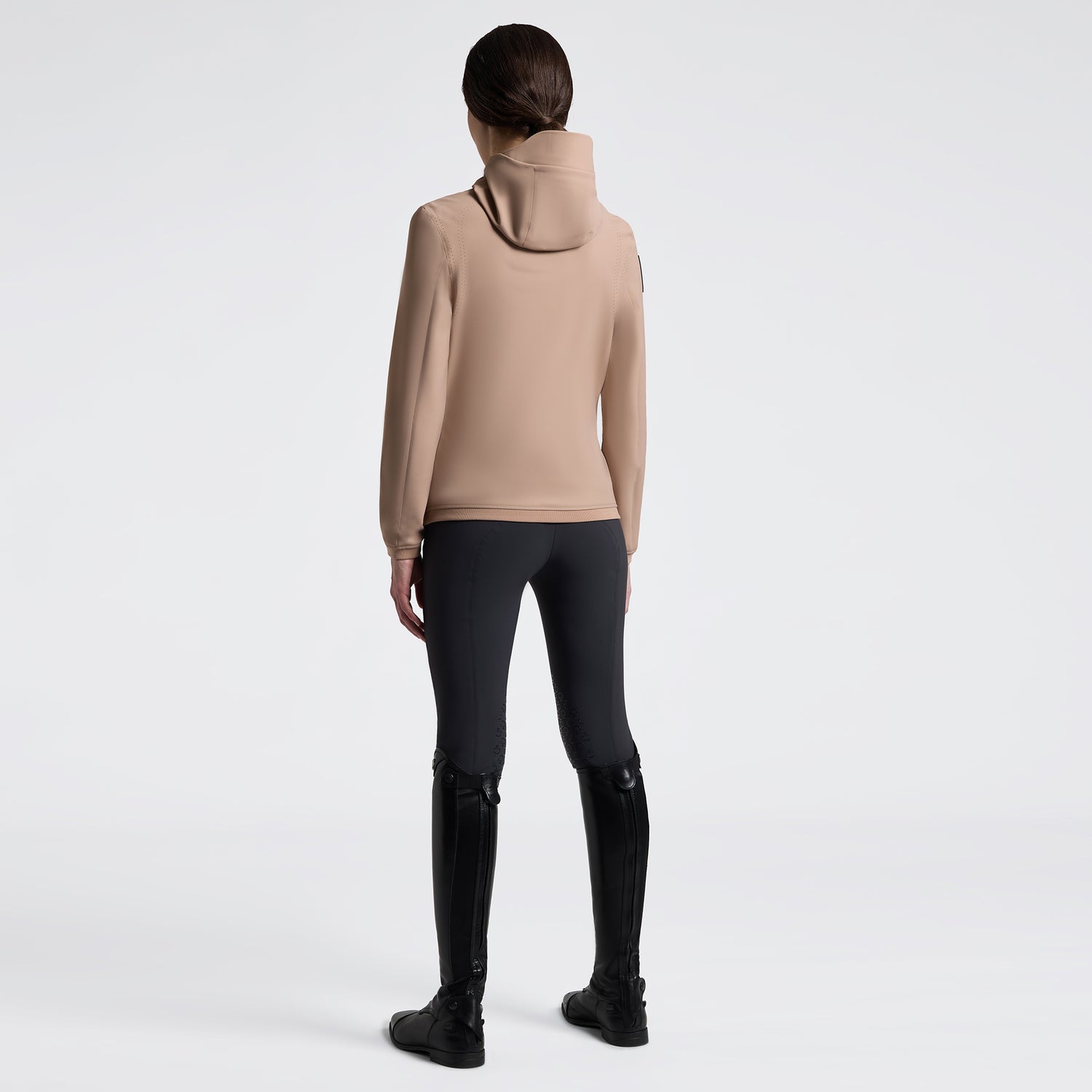 Cavalleria Toscana Perforated Jersey Softshell Jacket