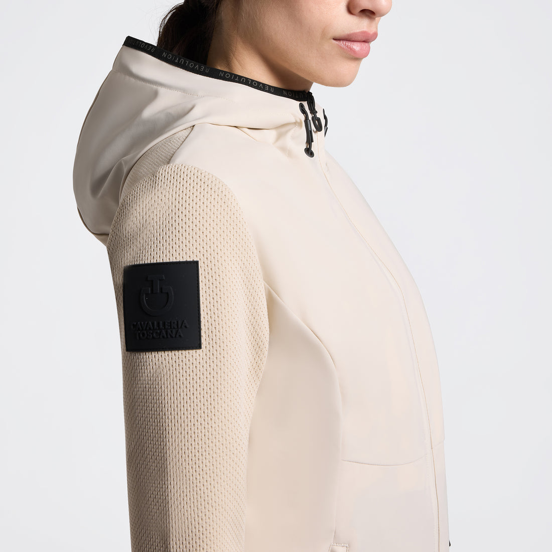 Cavalleria Toscana Hybrid Lightweight/Tech Knit Hooded