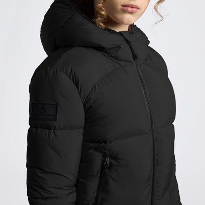 Cavalleria Toscana Childrens Nylon Puffer Jacket - Black